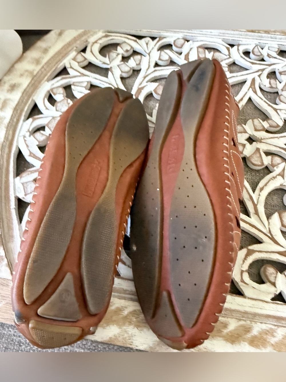 Pikolinos Leather Slip On Loafers Shoes 39 8.5 - Picture 9 of 9